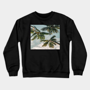 sea waves Ocean, Adventure, Surfing Mounted Crewneck Sweatshirt